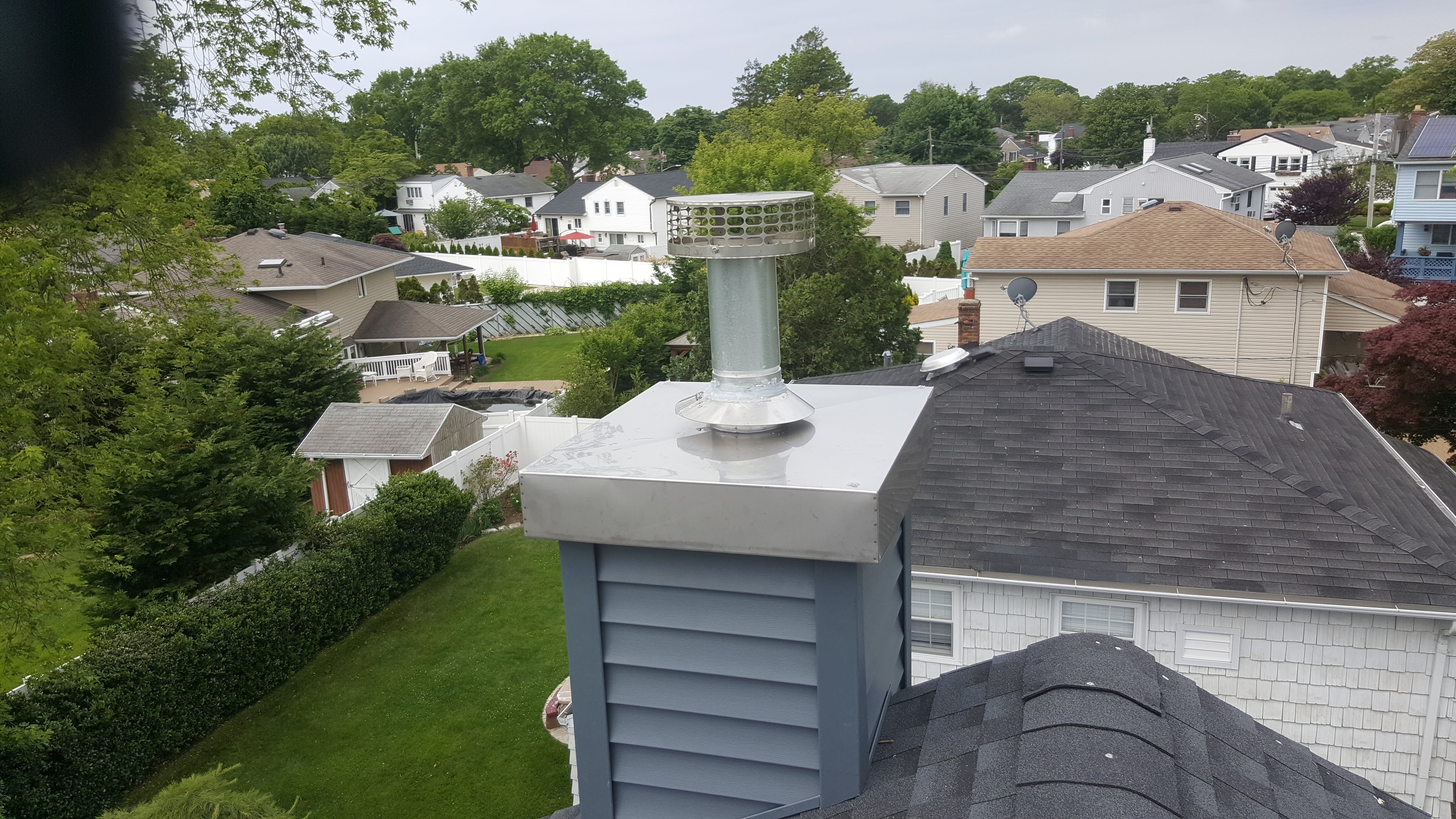 Energy-saving top sealing damper installed in Jericho, New York
